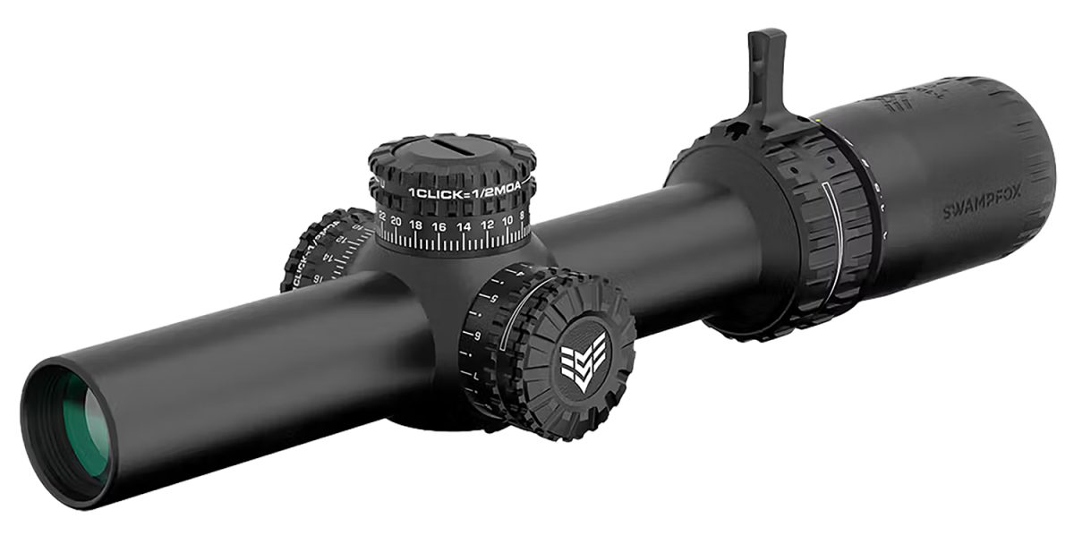 Swampfox Optics Arh16241-M Arrowhead  Black 1-6X24Mm 30Mm Tube Guerrilla Dot Moa Reticle