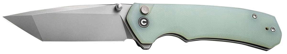 Civivi Knives C19059C-3 Brazen  3.46&Quot; Folding Plain Stonewashed D2 Steel, Blade Natural G10 Handle