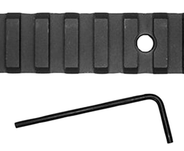 GrovTec US Inc GTSW230 6 Inch 15 Slot Keymod  Black Anodized