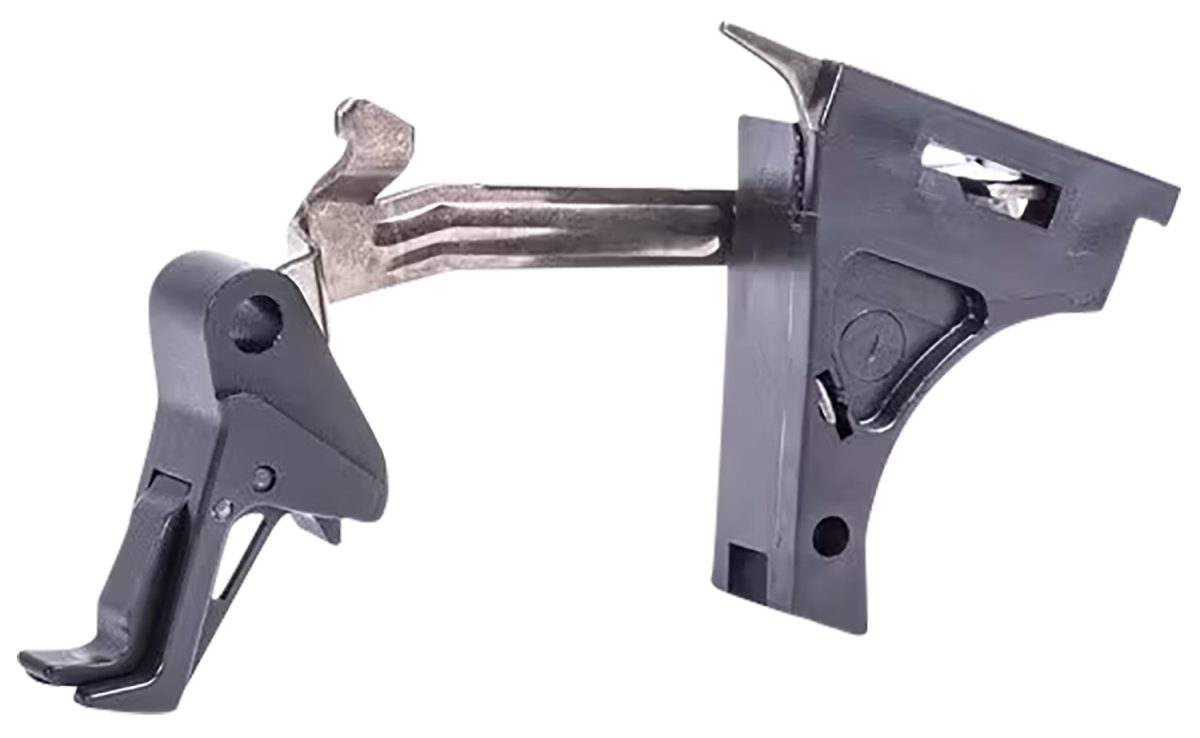 Cmc Triggers 71701 Drop-In  Black Flat Trigger Compatible W/Glock 17/19/26/34 Gen4