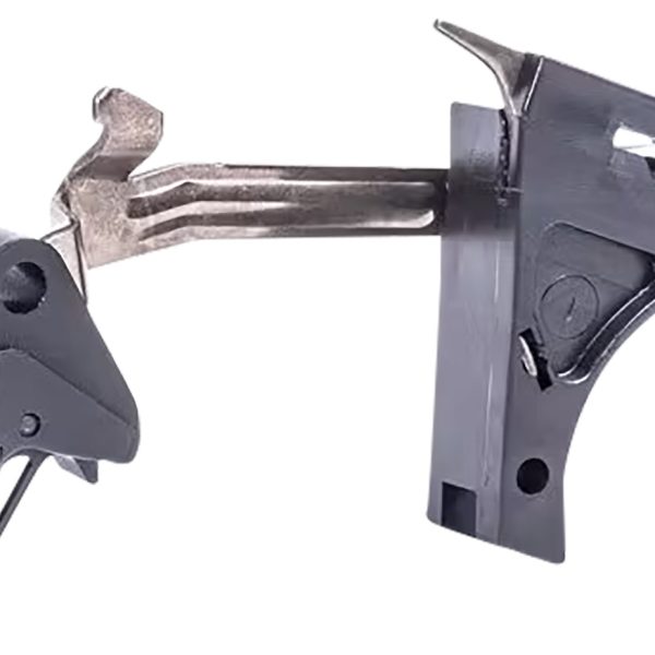 CMC Triggers 71701 Drop-In  Black Flat Trigger Compatible w/Glock 17/19/26/34 Gen4