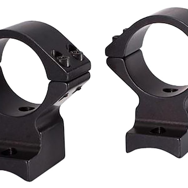Talley 94X725 Scope Mount/Ring Combo  Extended Black Anodized 1" Tube Savage Round Receiver with AccuTrigger (110 Series/A17/A22) Medium Rings