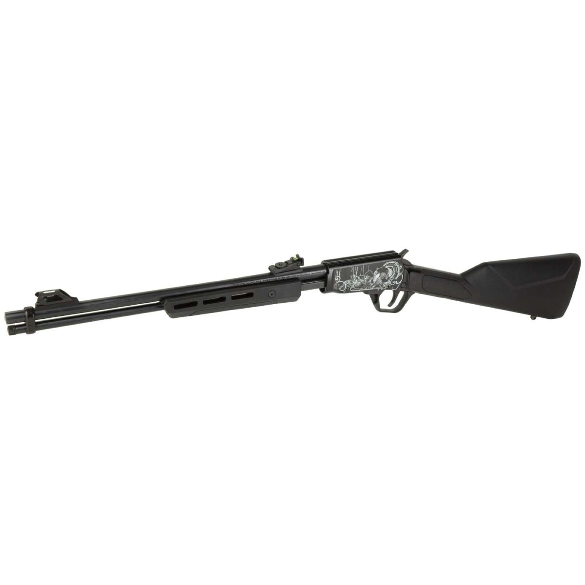 Rossi Gallery 22Lr Rfl 18&Quot; 15Rd Blk Engraved Trky Edition - Image 2