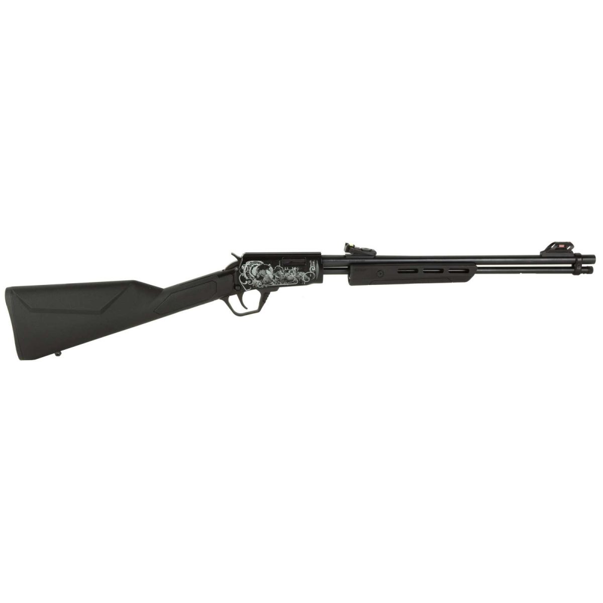 Rossi Gallery 22Lr Rfl 18&Quot; 15Rd Blk Engraved Trky Edition - Image 3