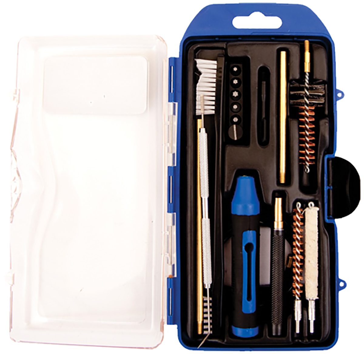 Dac Gm223Ar Ar-15 Cleaning Kit Multi-Caliber Rifle/17 Pieces Black/Blue