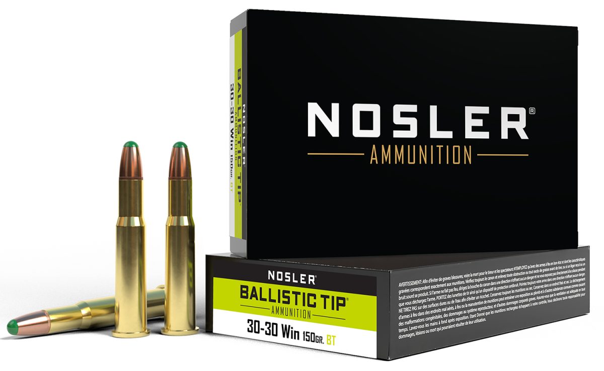 Nosler 40065 Ballistic Tip  30-30Win 150Gr Round Nose Ballistic Tip 20 Per Box/10 Case