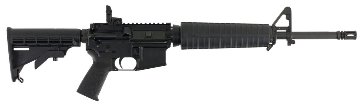 Spikes Str5035Mls St-15 Le Mid-Length 223 Rem,5.56X45Mm Nato 16&Quot; No Magazine Black Hard Coat Anodized 6 Position Stock