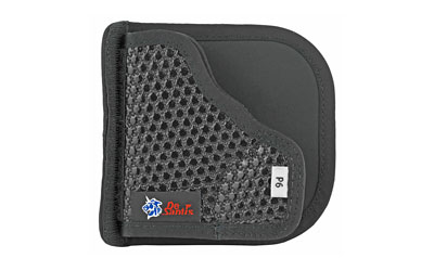 DeSantis Gunhide M44BJP6Z0 Super Fly  Pocket Black Rubberized Fabric Fits Colt Mustang Ambidextrous