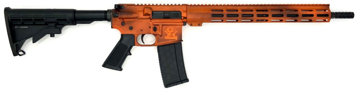 Glfa Ar-15 223Wyl 16 Battleworn Orange 30Rd