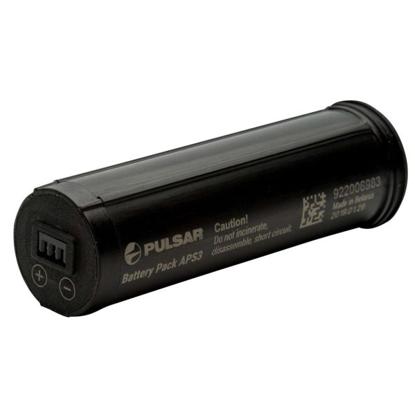 Pulsar PL79161 APS 3 Battery Pack Black 3.6 Volts 3,200 mAh Fits Thermion/Digex/Digex IR