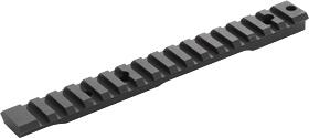 Weaver Mounts 99487 Multi-Slot Base  Extended Black Anodized Aluminum Fits Savage Axis
