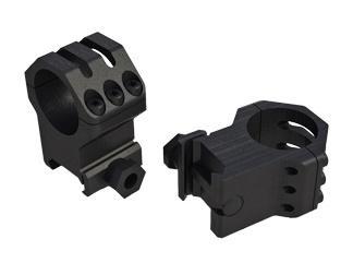 Weaver Mounts 99693 Six-Hole Picatinny Rings  Matte Black 30mm Medium