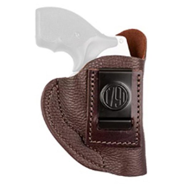 1791 Gunleather FCD5BRWL Fair Chase  IWB Size 05 Brown Leather Deer Hide Belt Clip Fits Sig P320 Left Hand
