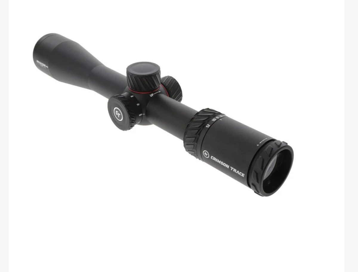 Crimson Trace Brushline Pro Rifle Scope - 3-12X42Mm 30Mm Plex