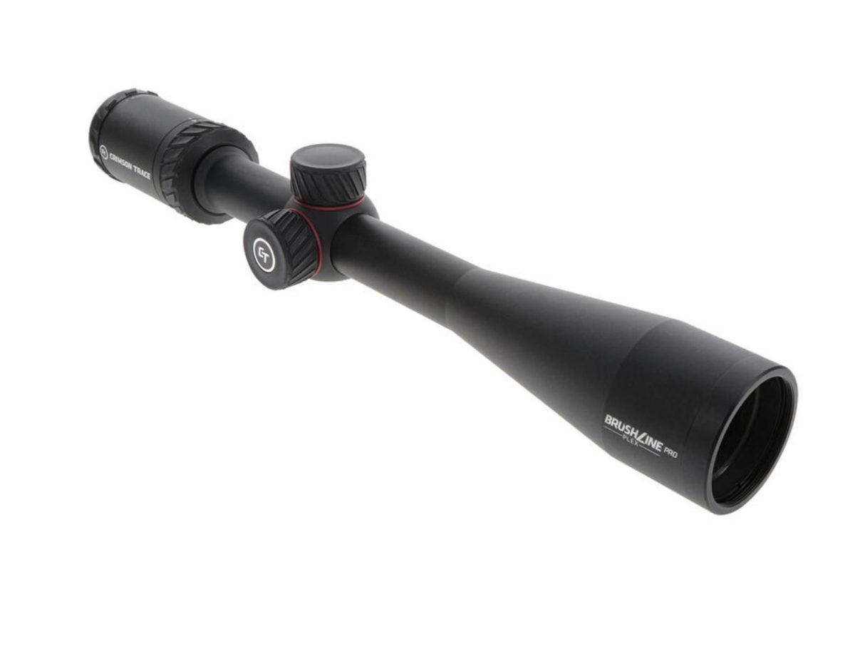 Crimson Trace Brushline Pro Rifle Scope - 4-12X40Mm 1&Quot; Sfp Plex Non-Llum