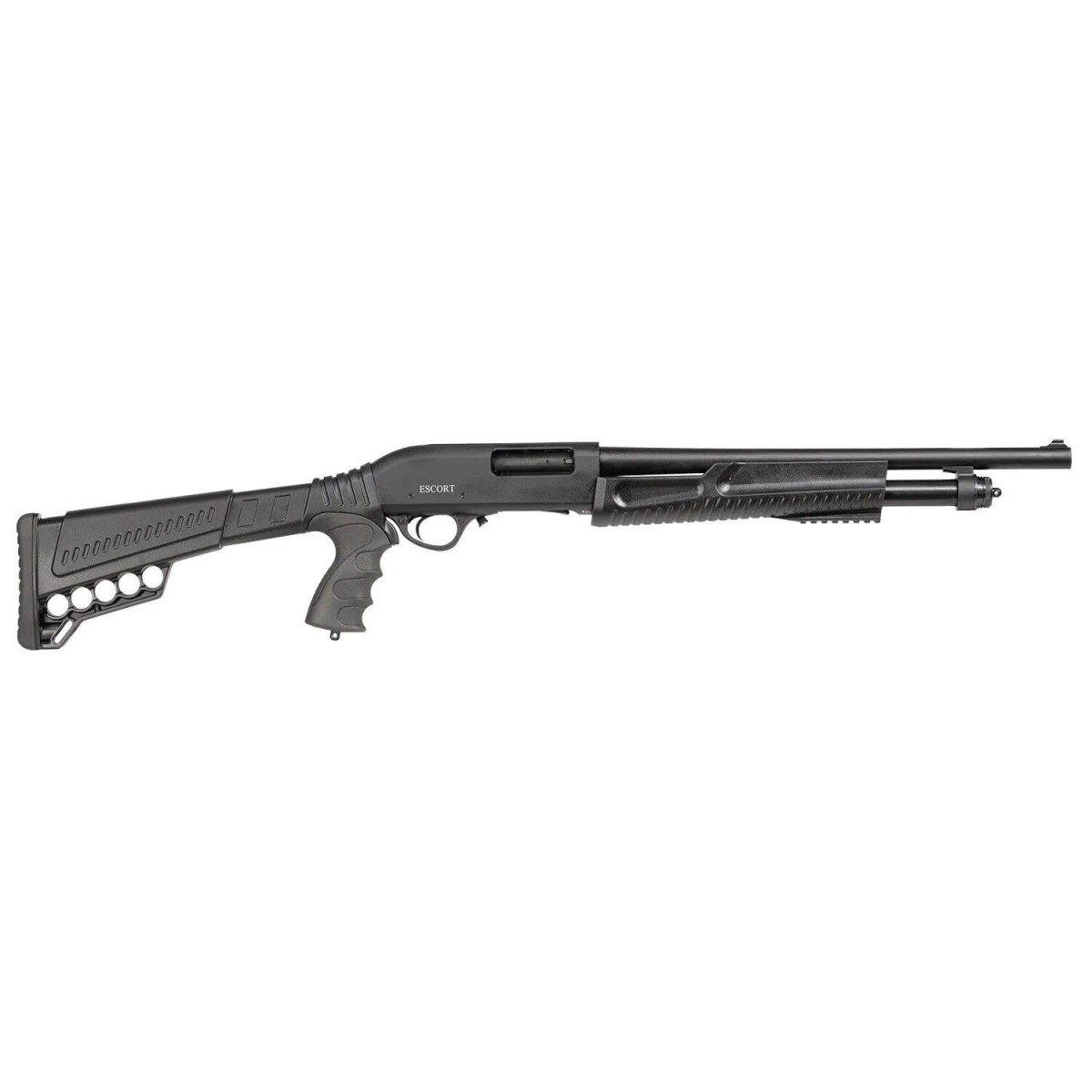 Escort Slugger Tactical Pump Shotgun 12Ga 3&Quot; Chamber 5Rd Capacity 18&Quot; Barrel Black Synthetic Stock