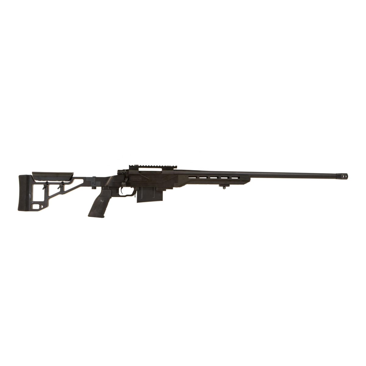 Howa M1500 Tsp X Rifle 6.5 Prc 10Rd Magazine 24&Quot; Threaded Barrel Folding Precision Chassis Black