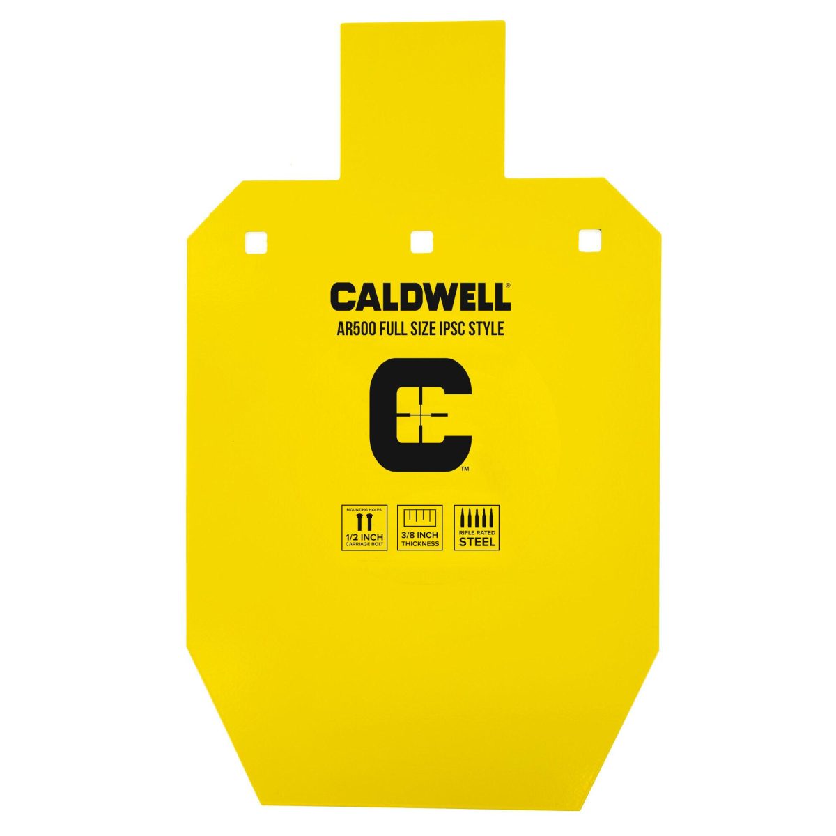 Caldwell Ar500 Full Size Ipsc Steel Target