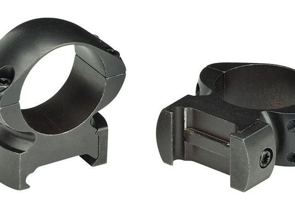 Weaver Grand Slam Steel Top Mount Scope Rings 1" High - Matte