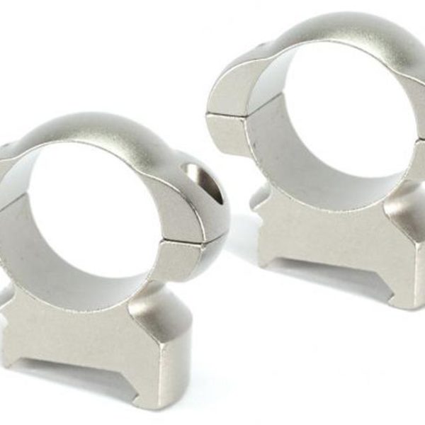 Weaver Grand Slam Steel Top Mount Scope Rings 1" HIgh Silver