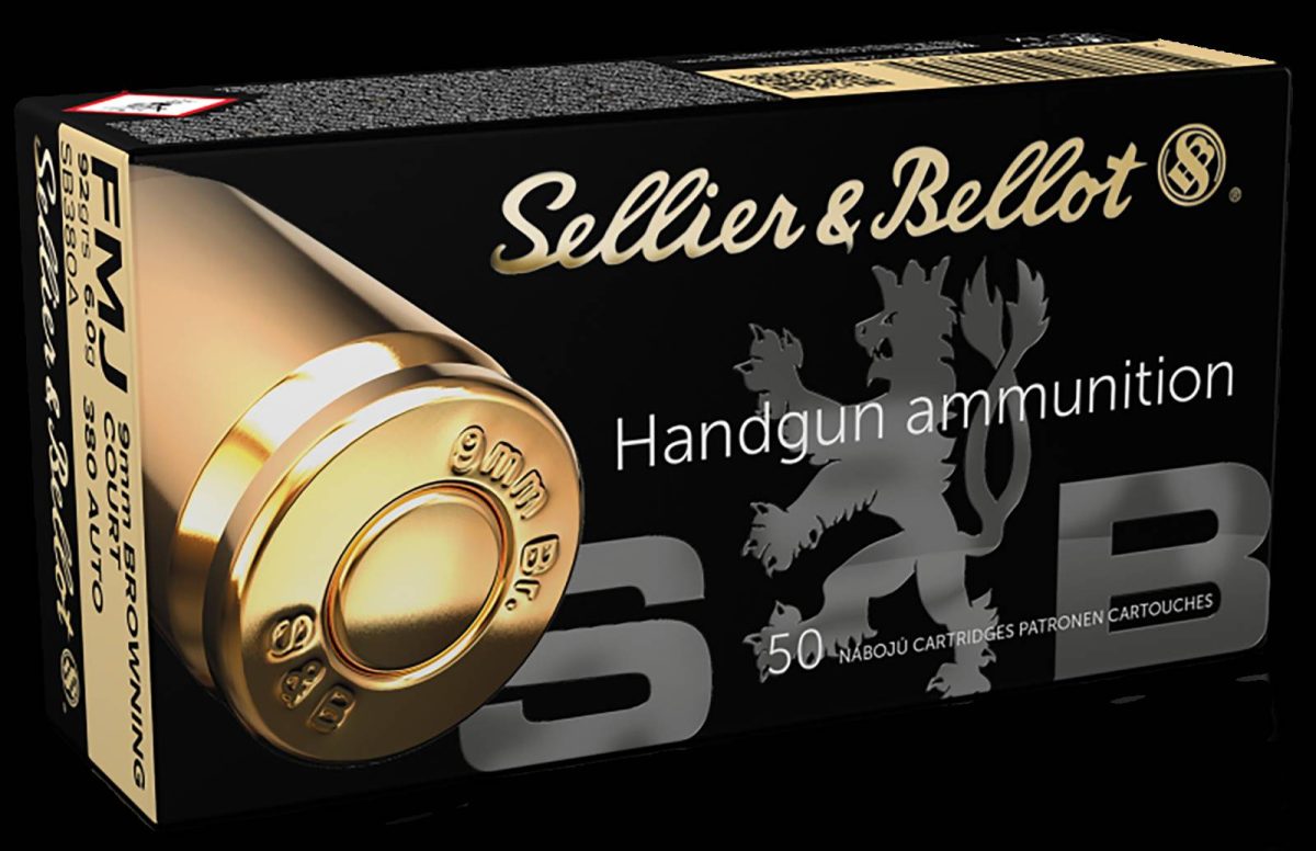 Sellier &Amp; Bellot 380Acp Fmj 92Gr 50Rd Box 20 Boxes Per Case