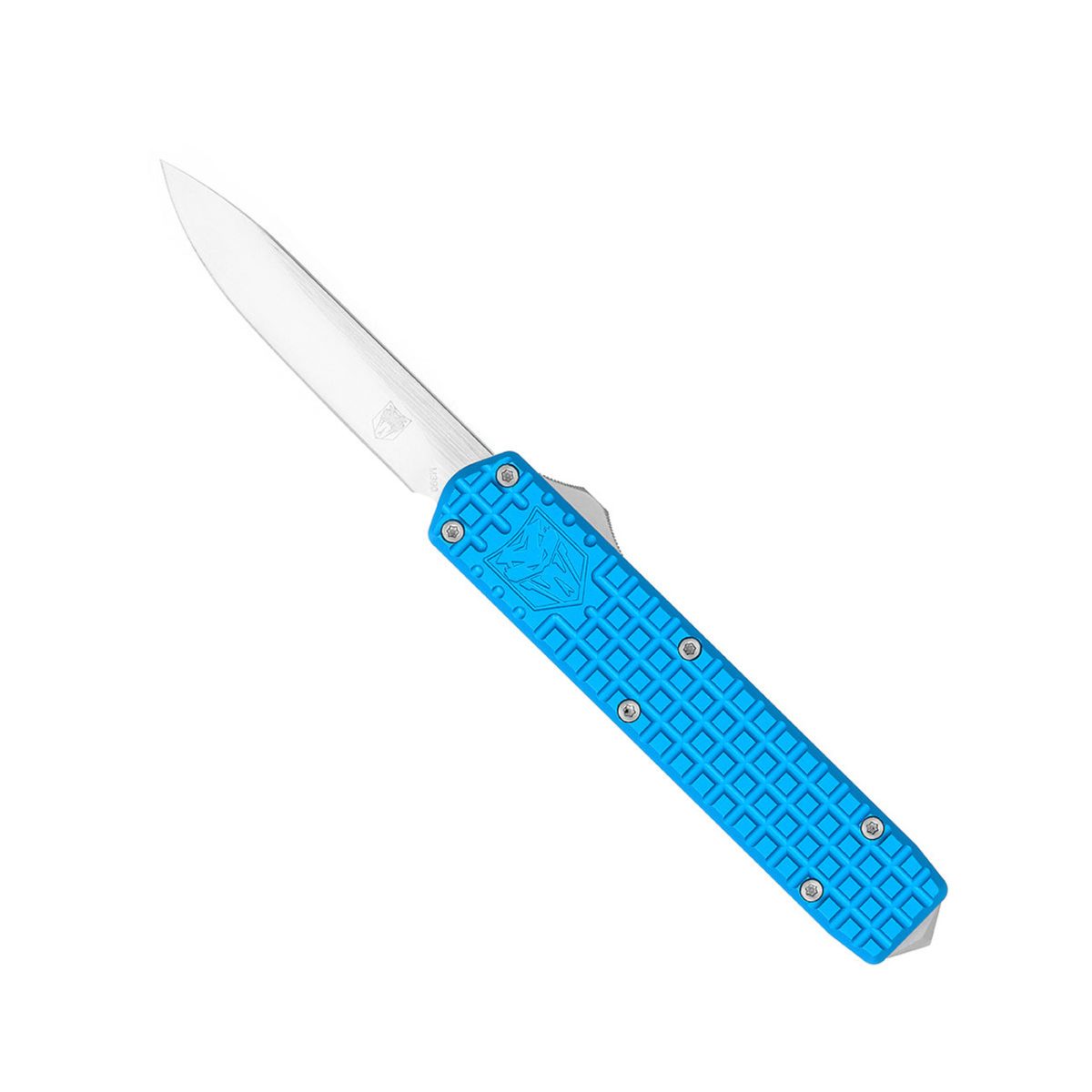 Cobratec Small Warrior Blue M390 Drop Non Serrated