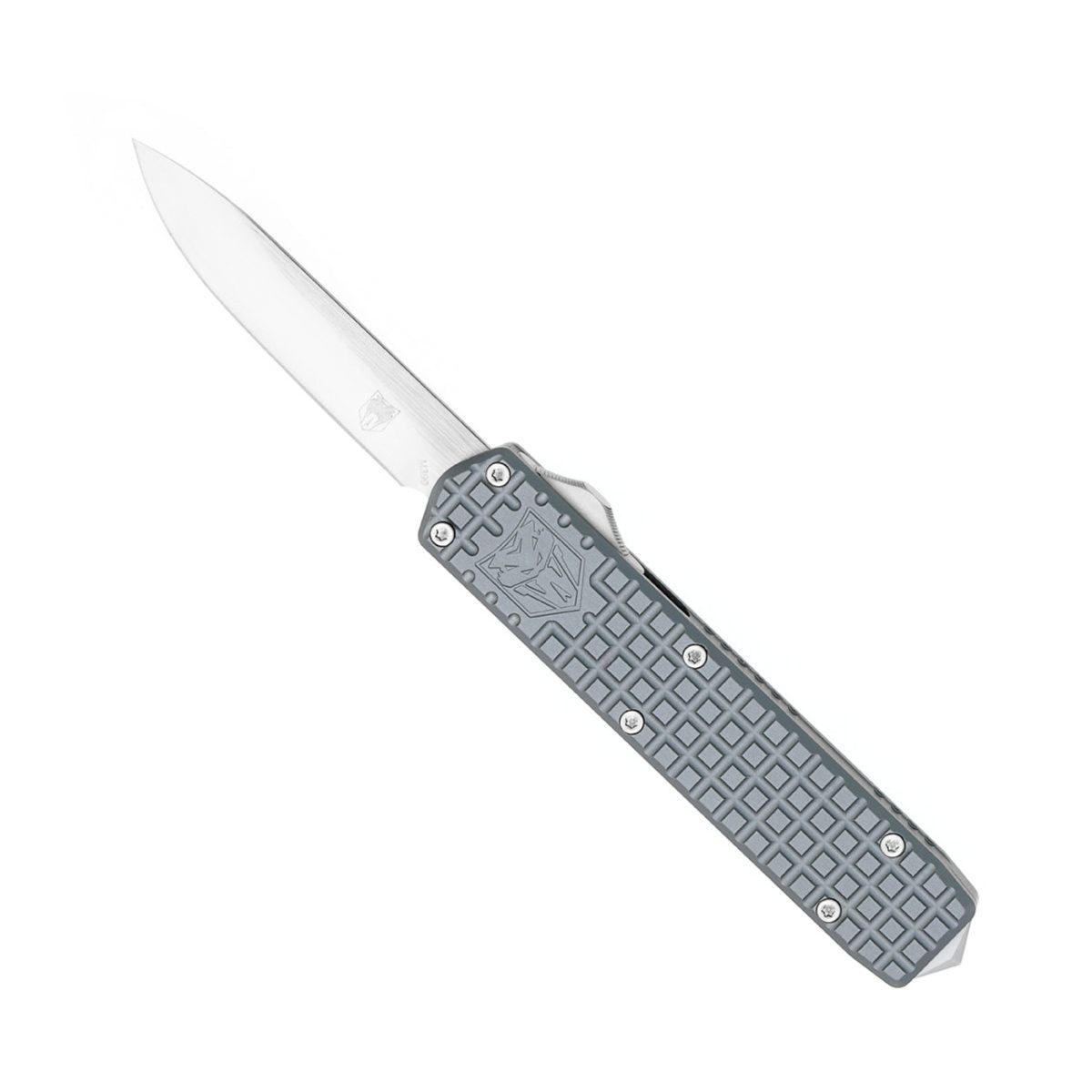 Cobratec Small Warrior Grey M390 Drop Non Serrated