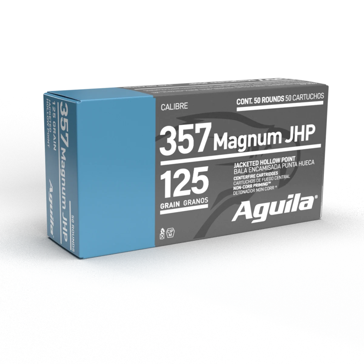 Aguila 357 Mag Jhp 125Gr 50Rd Box 10 Bxs Per Cs