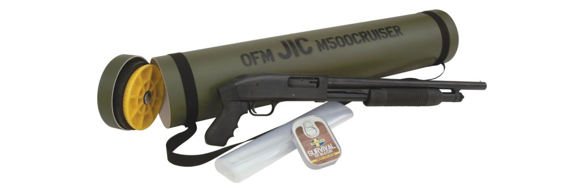 Mossberg 500 Jic Pistol Grp, 12G 18.5&Quot; 5Rd Blk, Kit In A Can