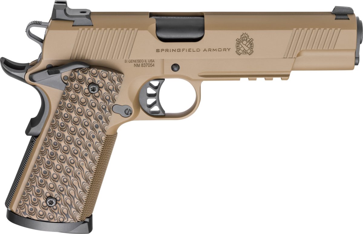 Springfield Armory Trp 1911 45Acp W/ Rail 2-8Rd Coyote