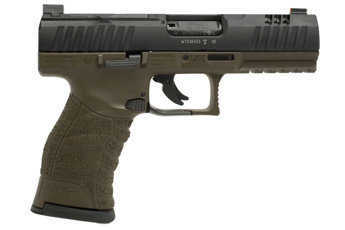 Walther Wmp 22Wmr Pstl Military 4.3&Quot; Optic Ready 2-15Rds