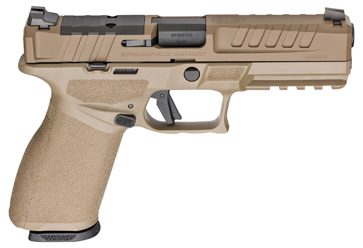 Springfield Armory Echelon Fde Pstl U Notch 9Mm Pstl 4.5&Quot; 1-17Rd 1-20Rd