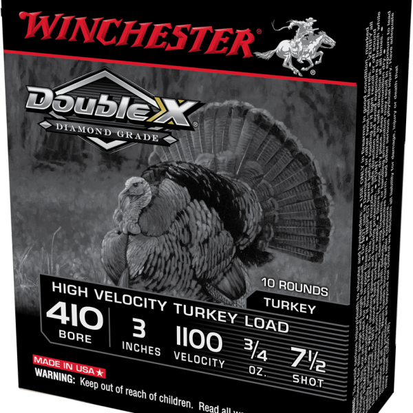 WINCHESTER 410 BORE 3/4OZ 7 1/2 DBL X TURKEY DIAMOND GRADE