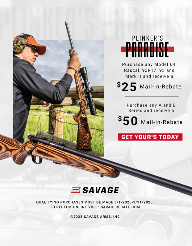 Savage Arms Plinkers Paradise