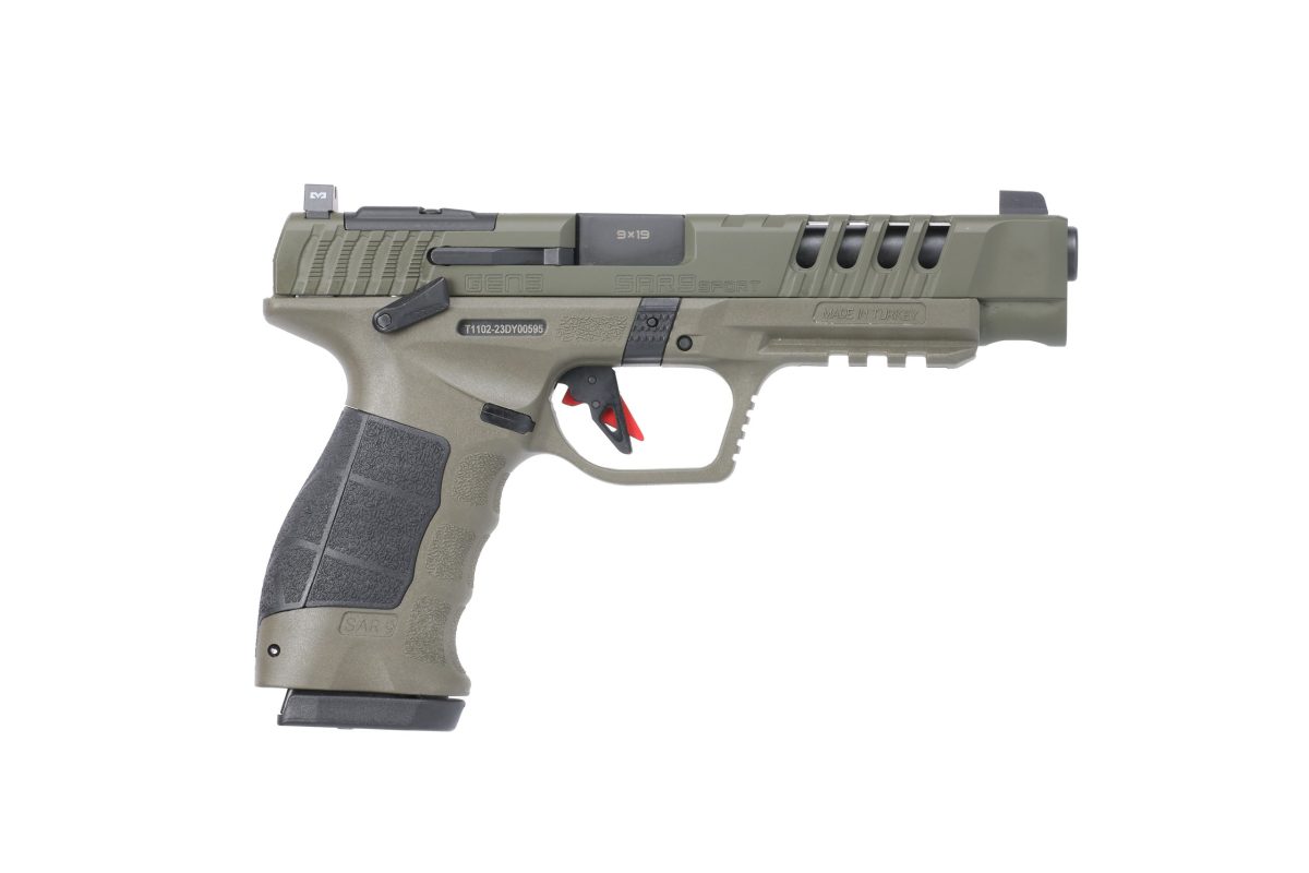 Sar Firearms Sar9 Sport Gen3 9Mm Odg 5.2&Quot;