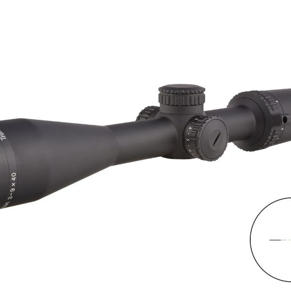 TRIJICON CREDO 3-9X40 BLK 1" MIL-SQ GRN