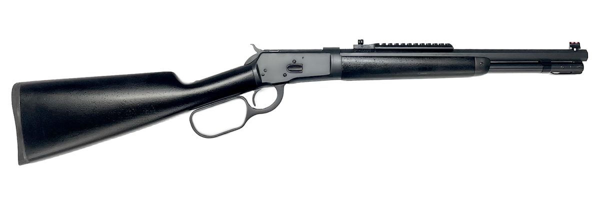 Taylors &Amp; Company 220093 1892 Alaskan Take-Down 44 Rem Mag Caliber With 7+1 Capacity, 16&Quot; Barrel, Matte Black Metal Finish &Amp; Softtouch Black Synthetic Stock Right Hand (Full Size)