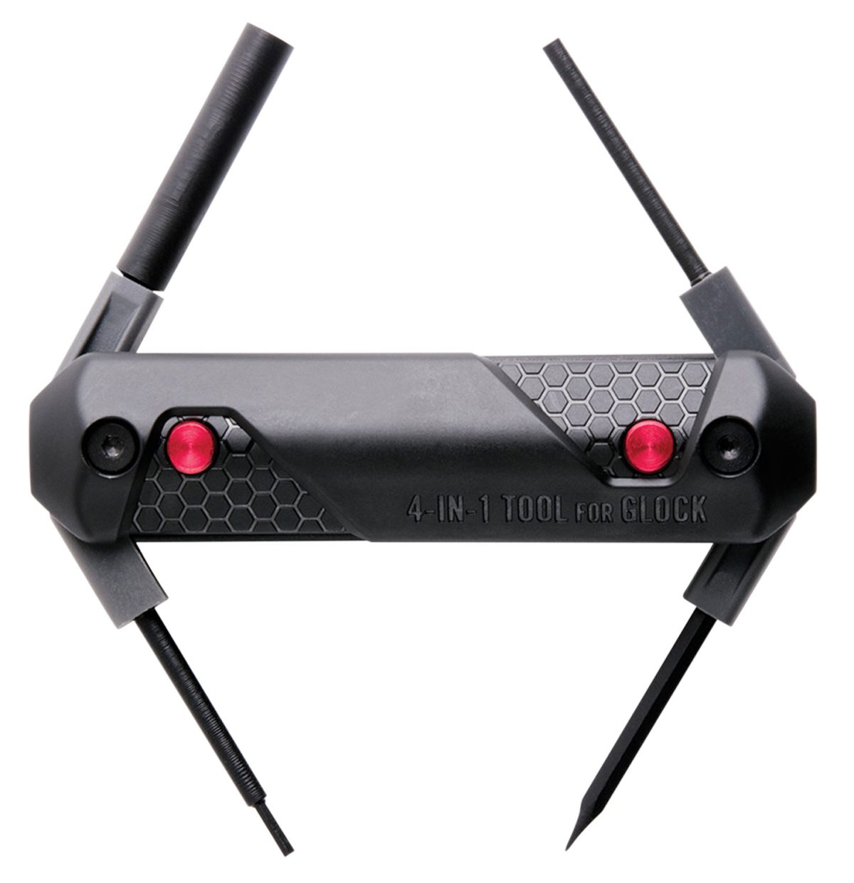 Real Avid Avglock41 4-In-1  Black Handgun Tool Compatible W/Glock
