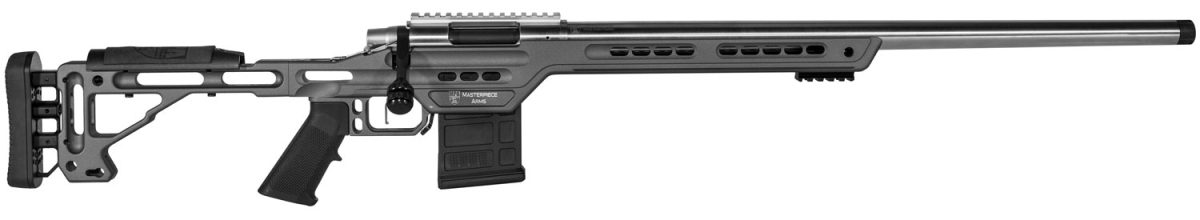 Masterpiece Arms 308Pmrrhtngpba Pmr  308 Win 10+1 24&Quot; Stainless Steel Tungsten Aluminum Tungsten V-Bedded Ba Hybrid Chassis Stock Right Hand