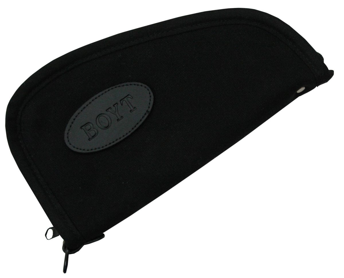 Boyt Harness 0Pp620003 Heart-Shaped Pistol Rug 12&Quot; Long Black Canvas Holds Handgun