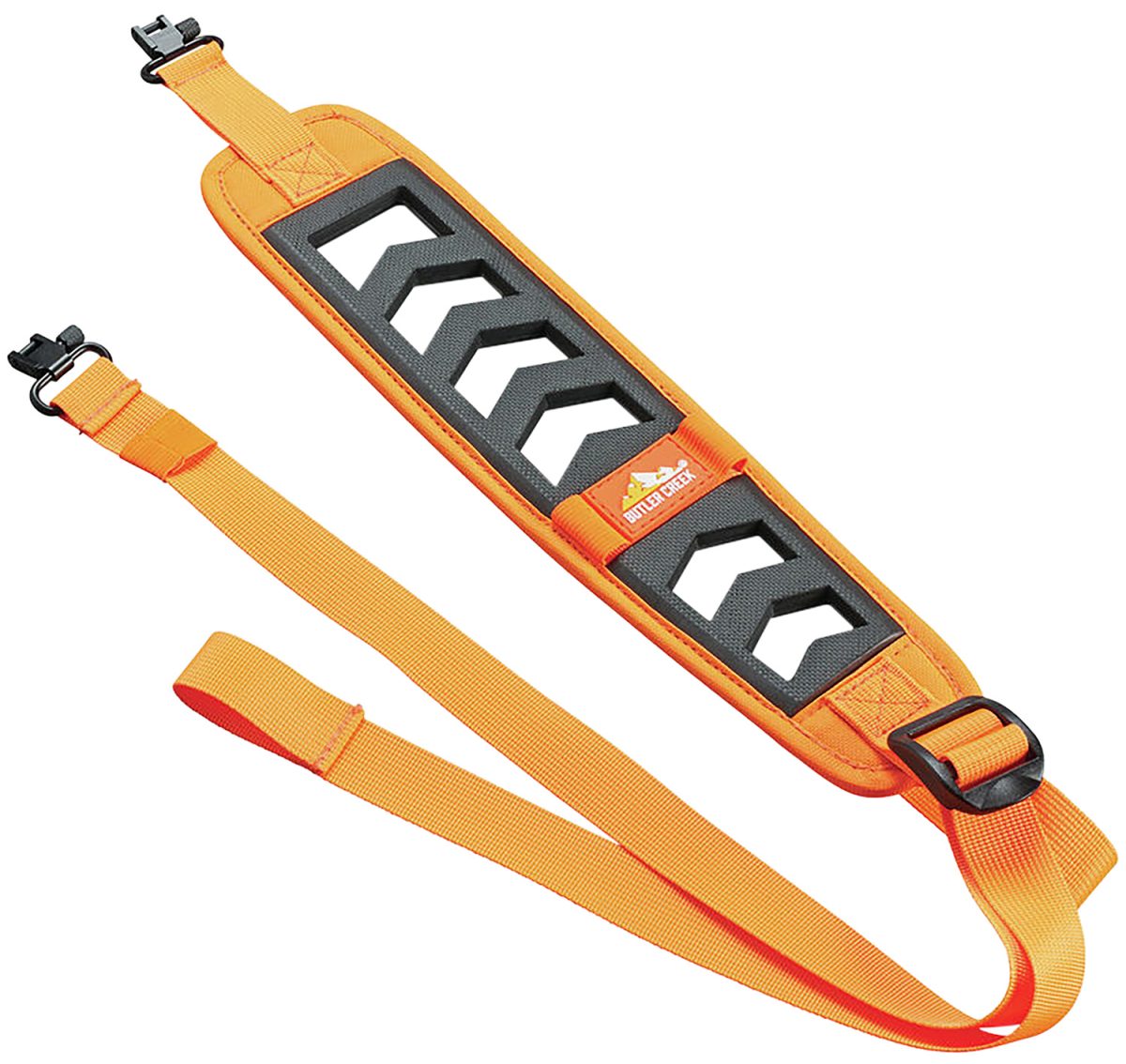 Butler Creek 190036 Featherlight Rifle Sling Blaze Orange Foam 22&Quot;- 36&Quot; Oal Adjustable Rifle