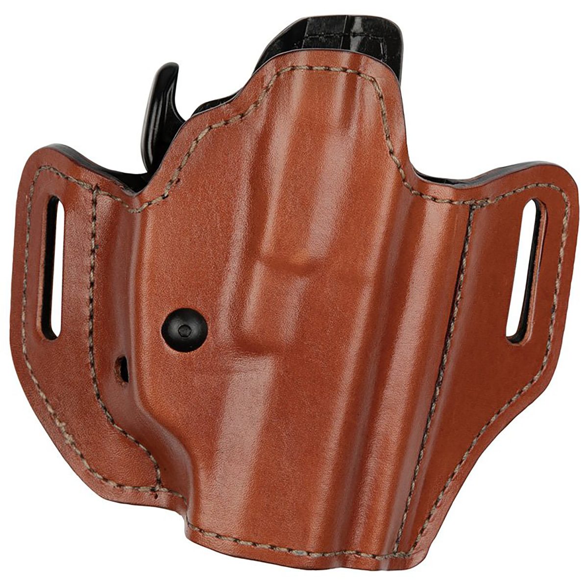 Bianchi 34501 Allusion Assent Pro-Fit Owb Size 04 Tan Leather Belt Slide Fits Springfield Xd Fits Sig P220 Fits Fn Fnp Right Hand