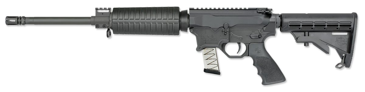 Rock River Arms Bt91850 Lar-Bt9G Car A4 9Mm Luger 16&Quot; Black Threaded Barrel, Black Aluminum Receiver, Rra 6 Position Tactical Carbine Black Polymer Stock, Black Hogue Rubber Grip, Right Hand