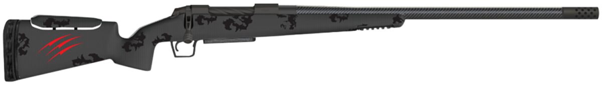 Fierce Firearms Fcrxp7Mm0820Bbo Carbon Rival Xp 7Mm-08 Rem 4+1 20&Quot; Carbon Fiber C3 Carbon Fiber Barrel Black Cerakote Steel Blackout Camo Fierce Tech C3 Carbon Rival W/Adj Cheek Piece Stock Right Hand