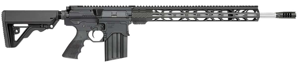 Rock River Arms 65C1534Bt Lar-Bt3 Predator Hp 6.5 Creedmoor 20+1 20&Quot; Stainless Fluted Barrel, Black Billet Rec, Oem Operator Car Stock &Amp; Operator Brake, 17&Quot; M-Lok Handguard, Hogue Rubber Grip