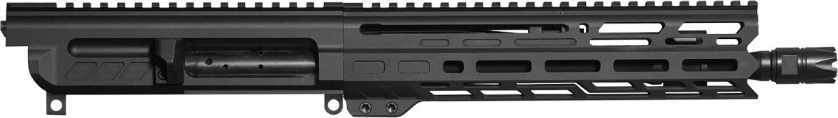 Cmmg 55B8D86Ab Dissent Mk4 5.56X45Mm Nato 10.50&Quot;, Left Side Charging Handle, Armor Black, Zeroed Blast Comp, 9.60&Quot; M-Lok Handguard, Picatinny End Plate, Fits Ar-Platform *Upper Only