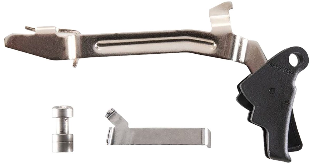 Apex Tactical 102P115 Action Enhancement  Slim Black Drop-In Compatible W/Glock Gen3-4 17/19/22-27/31/32/33/34/35