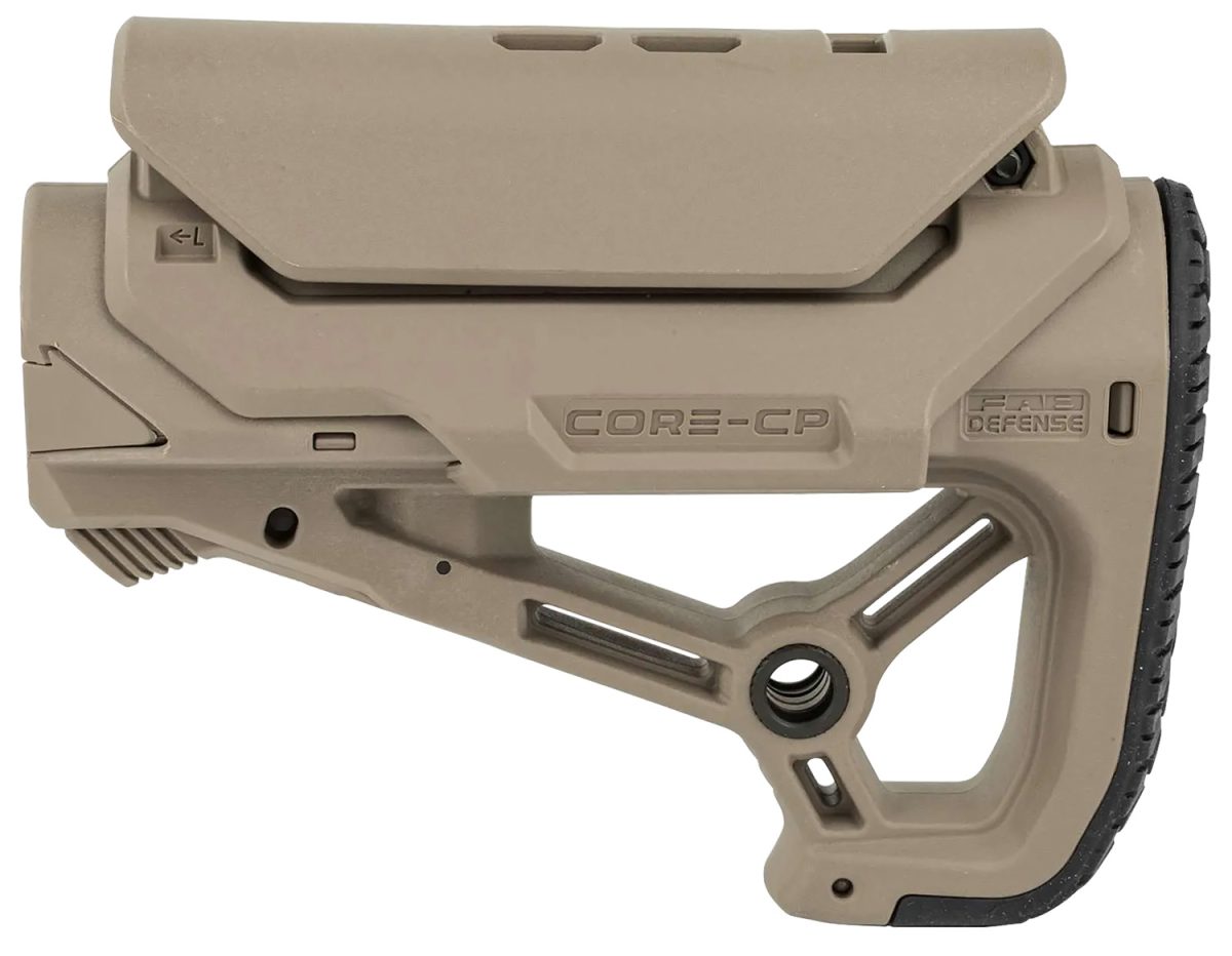 Fab Defense Fxglcorescpt Gl-Core S Cp-Cqb Optimized Combat Stock  Flat Dark Earth