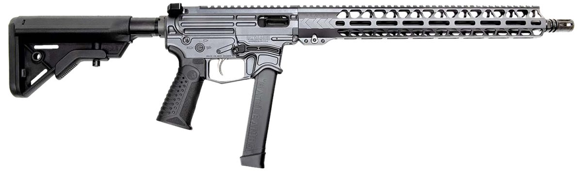 Battle Arms Development Xiphos001 Xiphos  30+1 16&Quot; Black Barrel, Combat Gray Picatinny Rail Aluminum Receiver, M-Lok Handguard, Black Synthetic Stock, Adj Black Grip