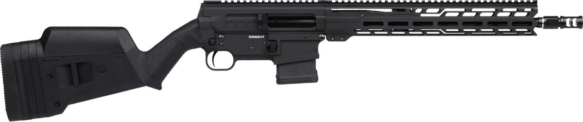 Cmmg 30A5C0Fab Dissent Br4 *Ca Compliant 300 Blackout 10+1 14.50&Quot; Black Nitride Threaded Barrel, Black Armor Cerakote Picatinny Rail Aluminum Receiver, Magpul Sga Black Synthetic Stock